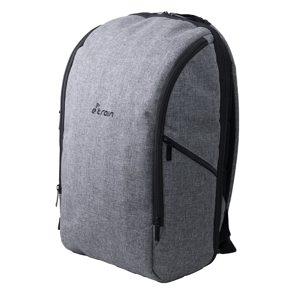 E-Train BG812 15.6 Inch Laptop Backpack - Gray