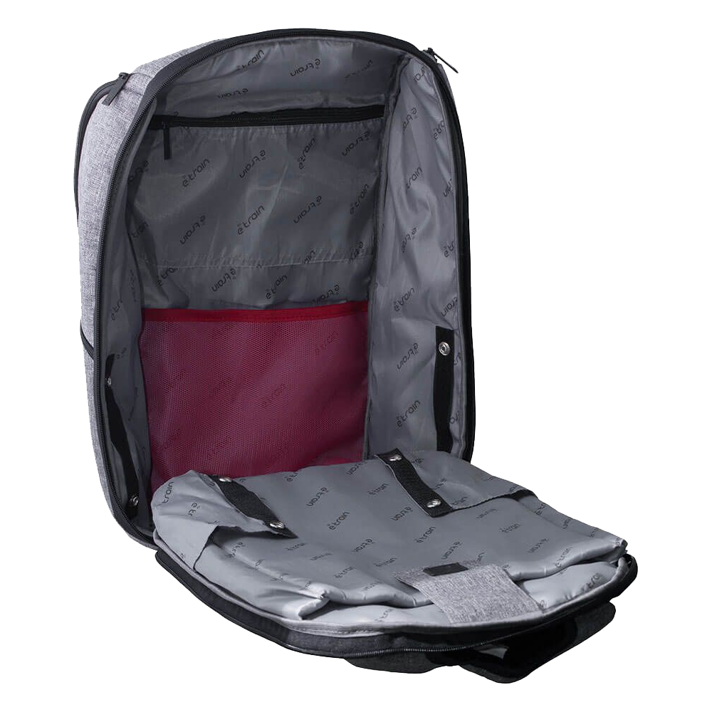 E-Train BG812 15.6 Inch Laptop Backpack - Gray