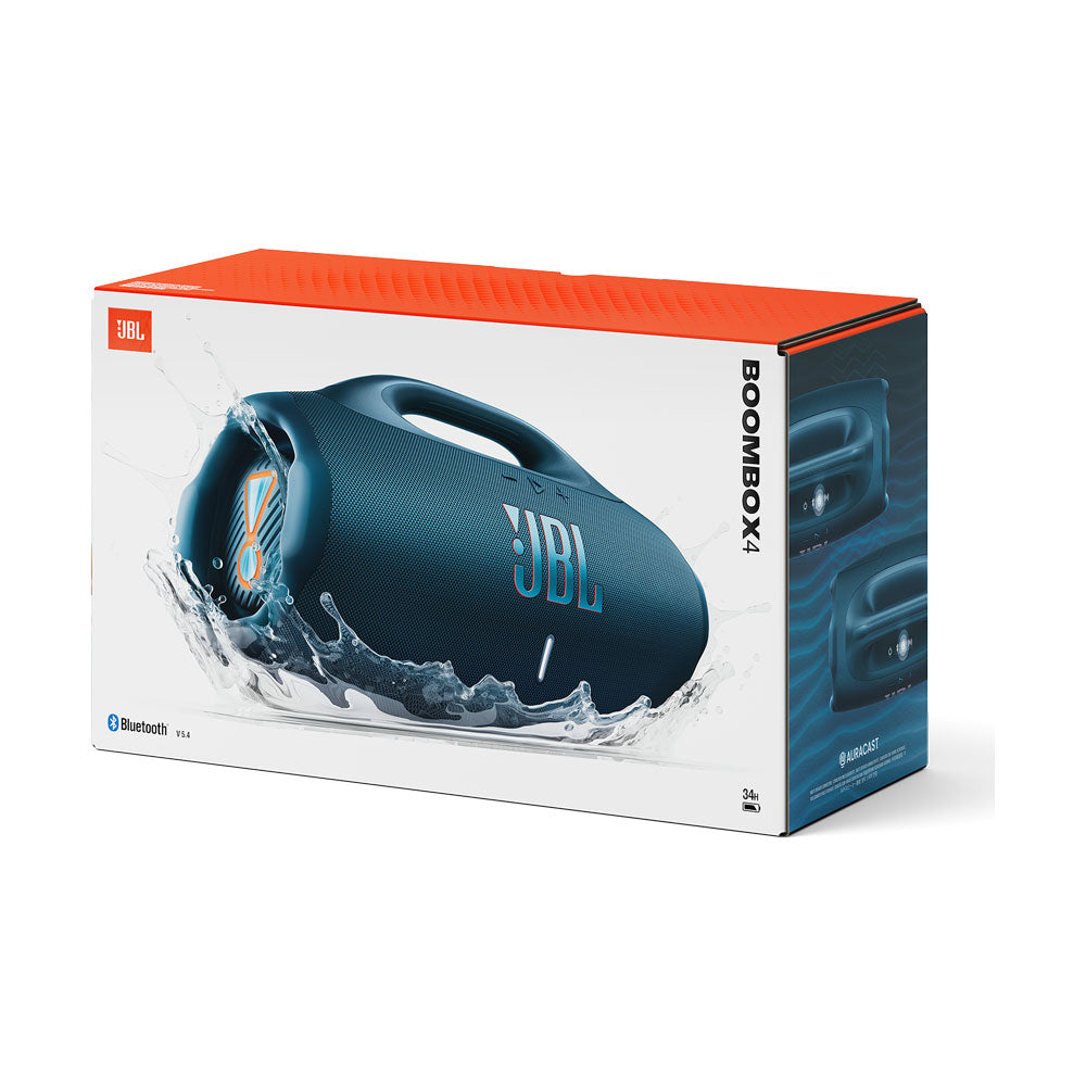 JBL Boombox 4 Portable Waterproof Speaker - Blue