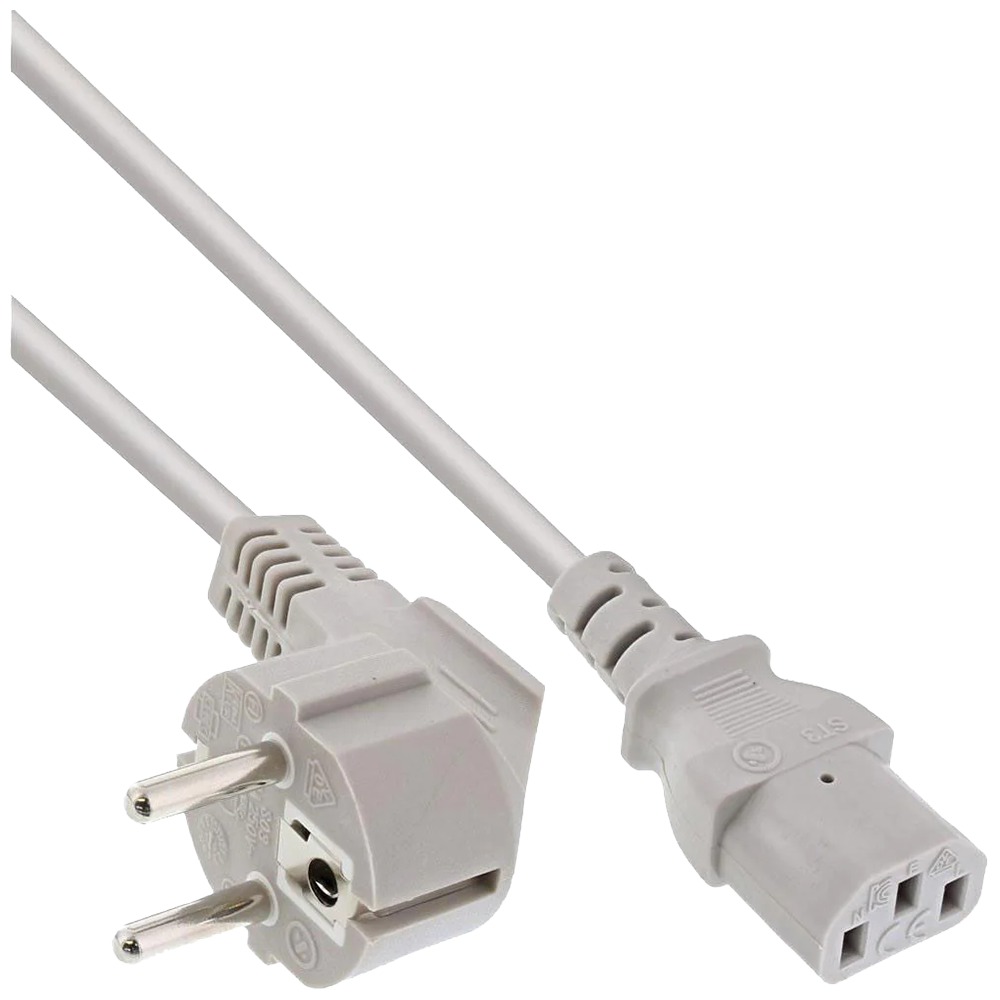 Cable Power PC Zero Gray 1.5M