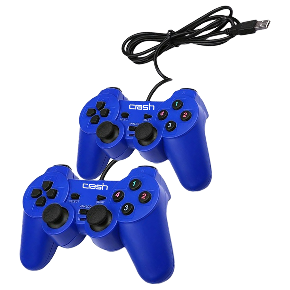 Gamepad Double Analog Crash X2