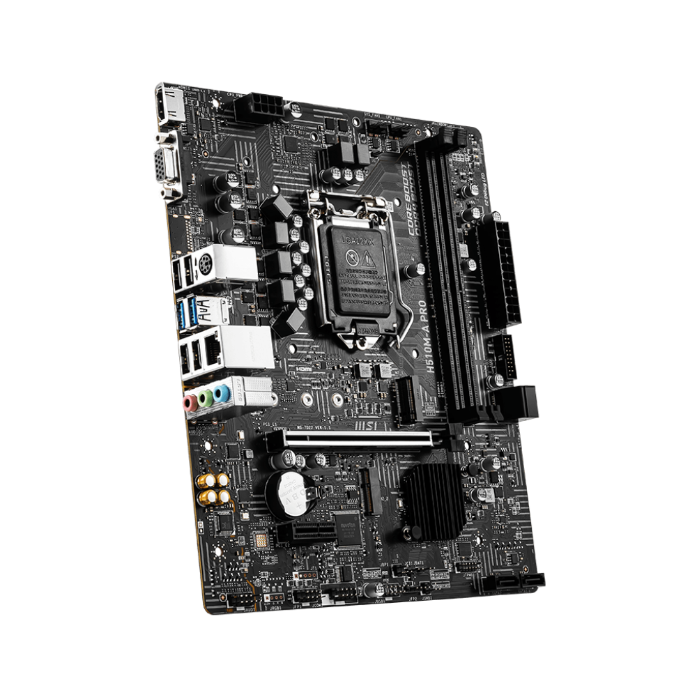 MSI H510M-A PRO Intel Motherboard + Intel Core i5-11400F Processor LGA 1200