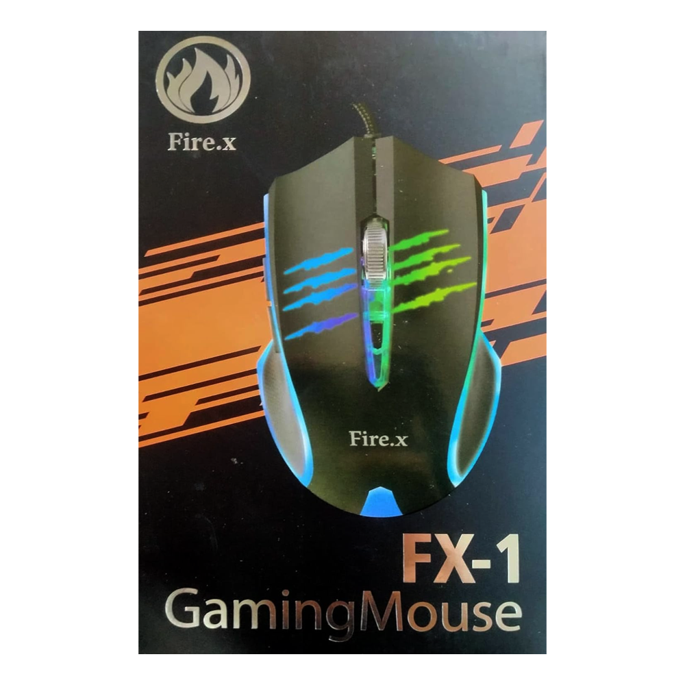 Mouse USB Gaming Fire.X Fx-1