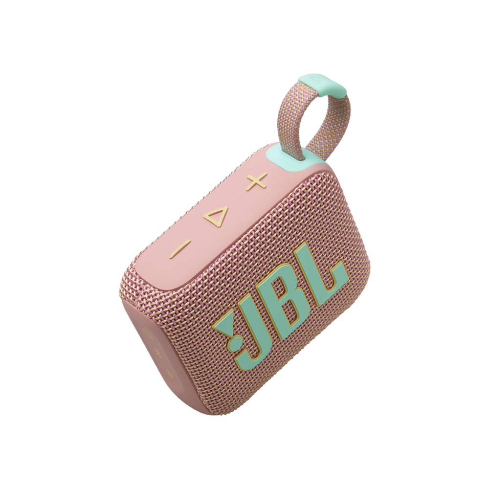 JBL Go 4 Portable Waterproof Bluetooth Speaker - Pink