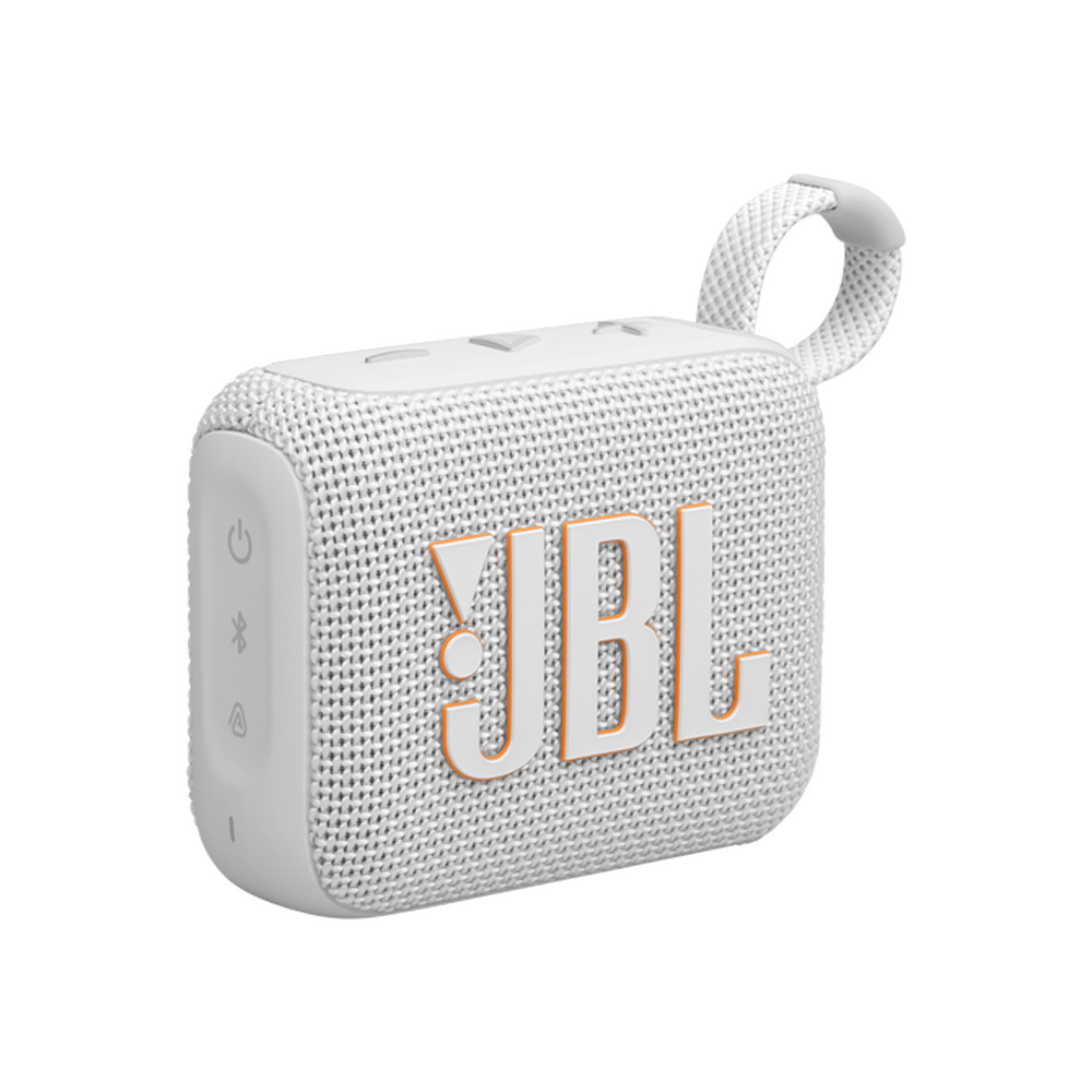 JBL Go 4 Portable Bluetooth Speaker - White