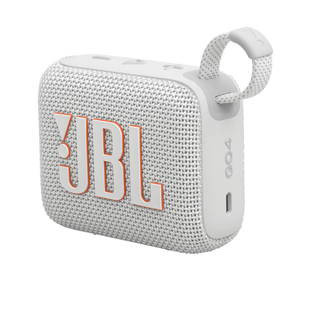 JBL Go 4 Portable Bluetooth Speaker - White