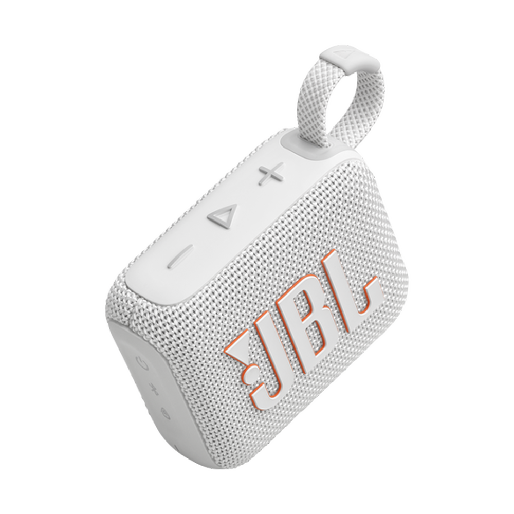JBL Go 4 Portable Bluetooth Speaker - White