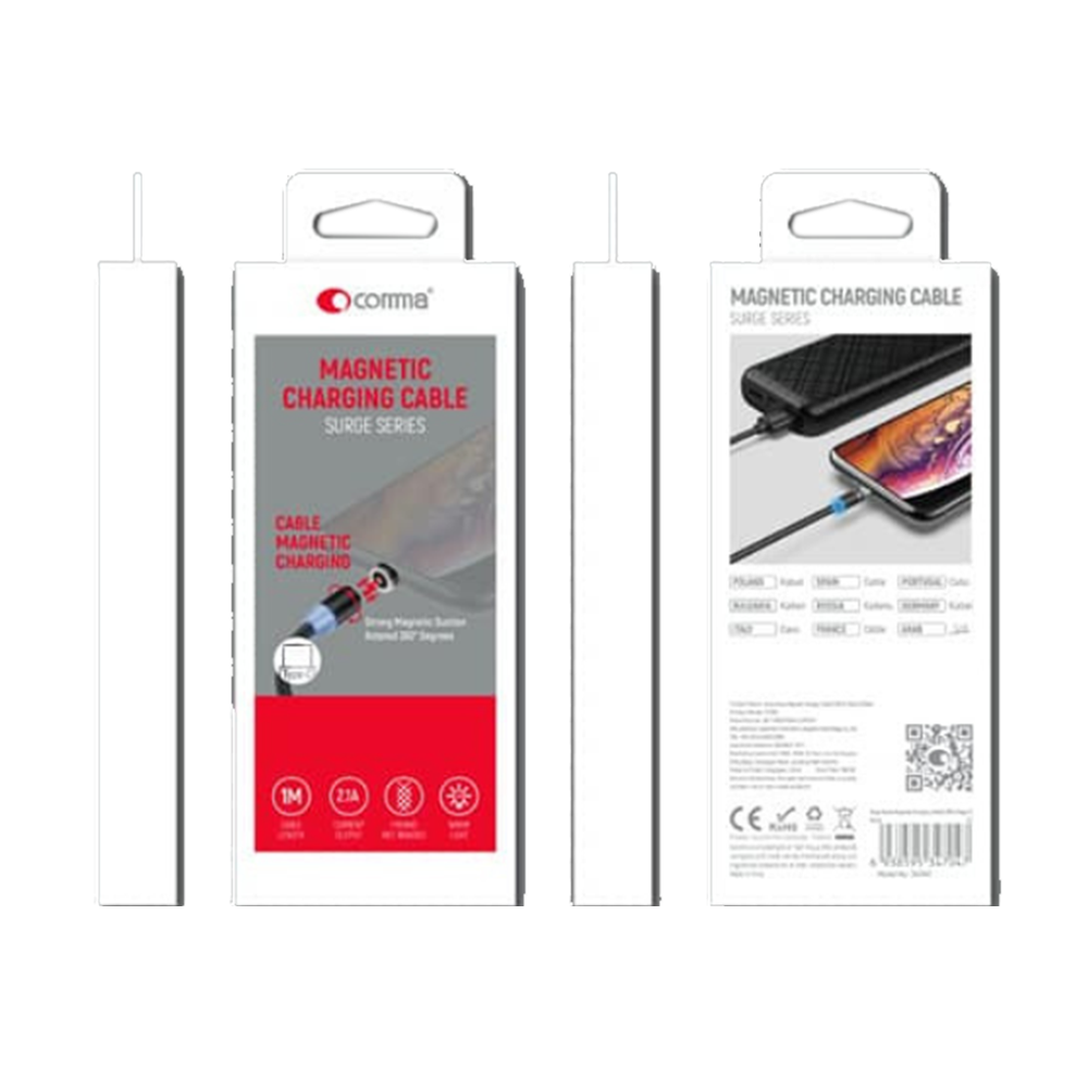 Cable Type-C Comma Magnetic Mp835 1.0M