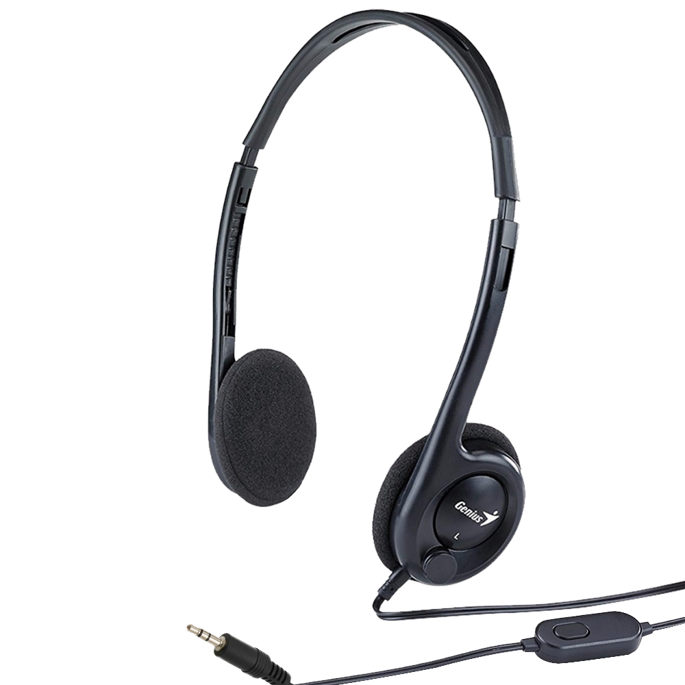 Headphone Wired Genius Hs-M200C (One Socket)