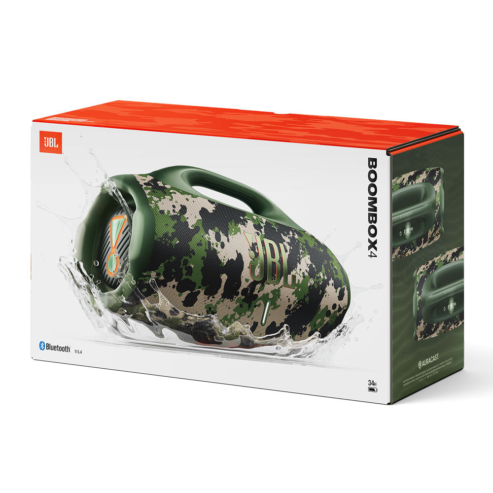 JBL Boombox 4 Portable Waterproof Speaker - Squad