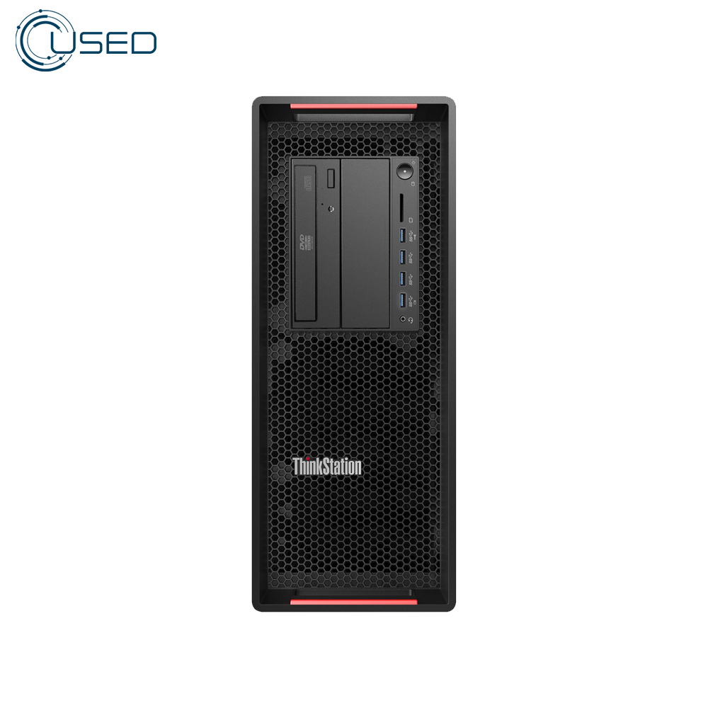PC Used Lenovo ThinkStation P710 Workstation (2CPU Xeon E5-2680 V3 2.40/35Mb Cash 14 Core - 32G DDR4 - No Hard - Quadro K5200 8G DDR5 - DVD)