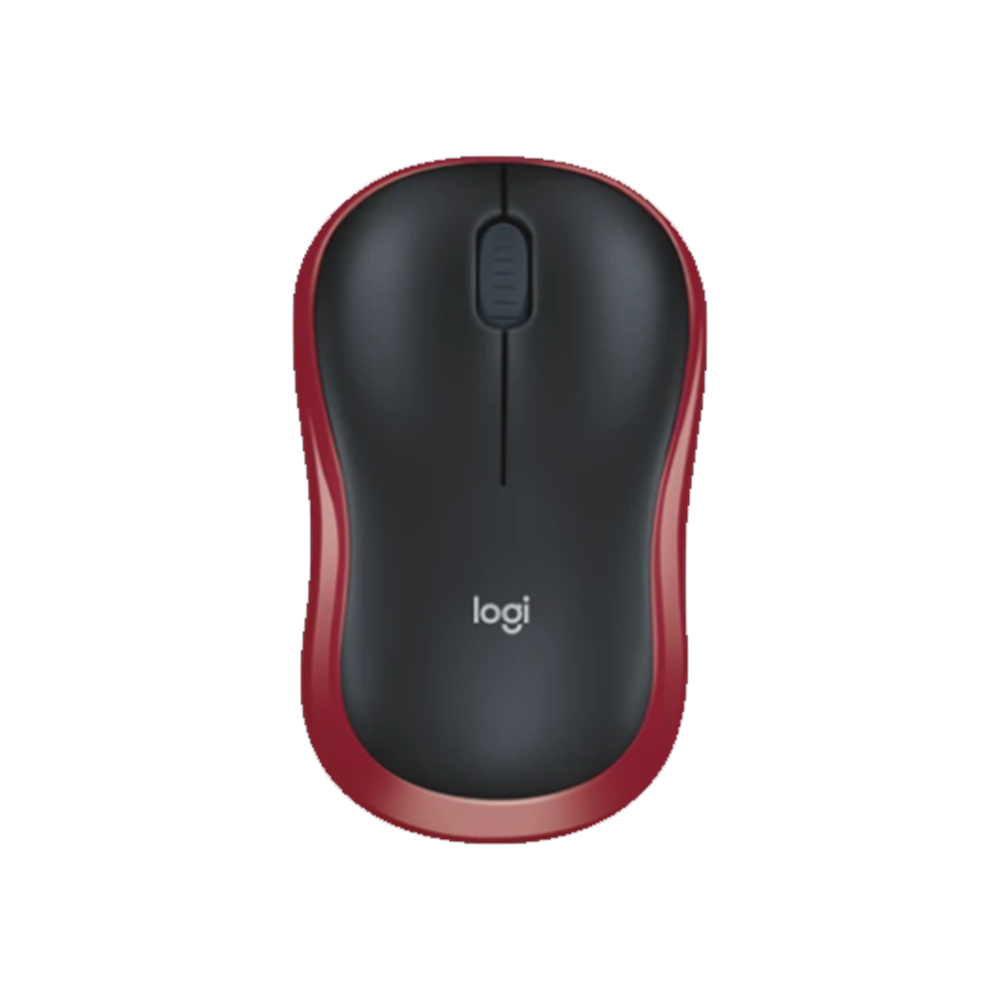 Mouse Wireless Logitech M186 - Red