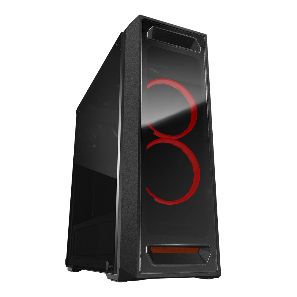 Cougar MX350 Gaming Mid Tower Case + Standard ATX PS2 500W Power Supply