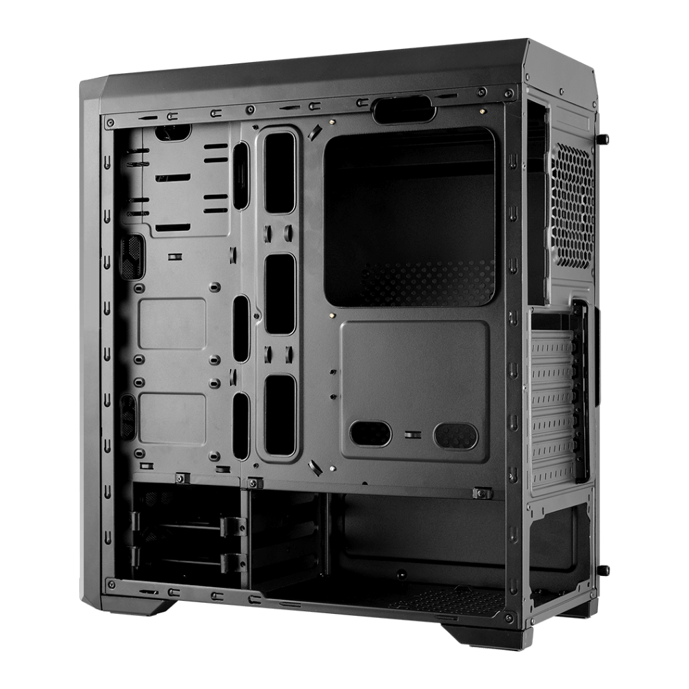 Cougar MX350 Gaming Mid Tower Case + Standard ATX PS2 500W Power Supply