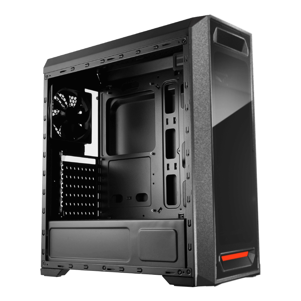 Cougar MX350 Gaming Mid Tower Case + Standard ATX PS2 500W Power Supply