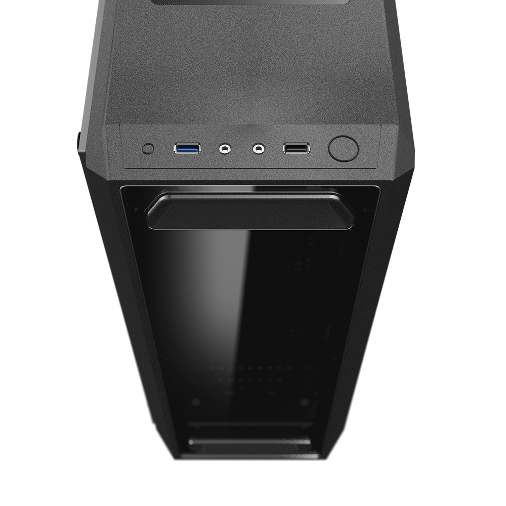 Cougar MX350 Gaming Mid Tower Case + Standard ATX PS2 500W Power Supply