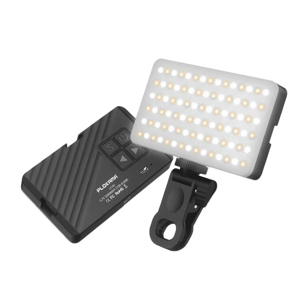 Plokama U160 Rechargeable LED Light 12cm x 7cm