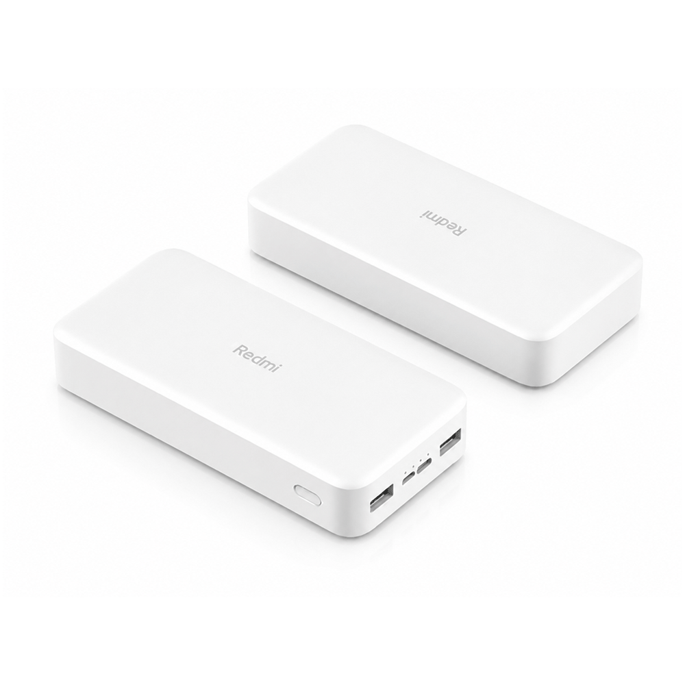 Xiaomi PLM18ZM 18W Fast Charger Power Bank 20000mAh - White