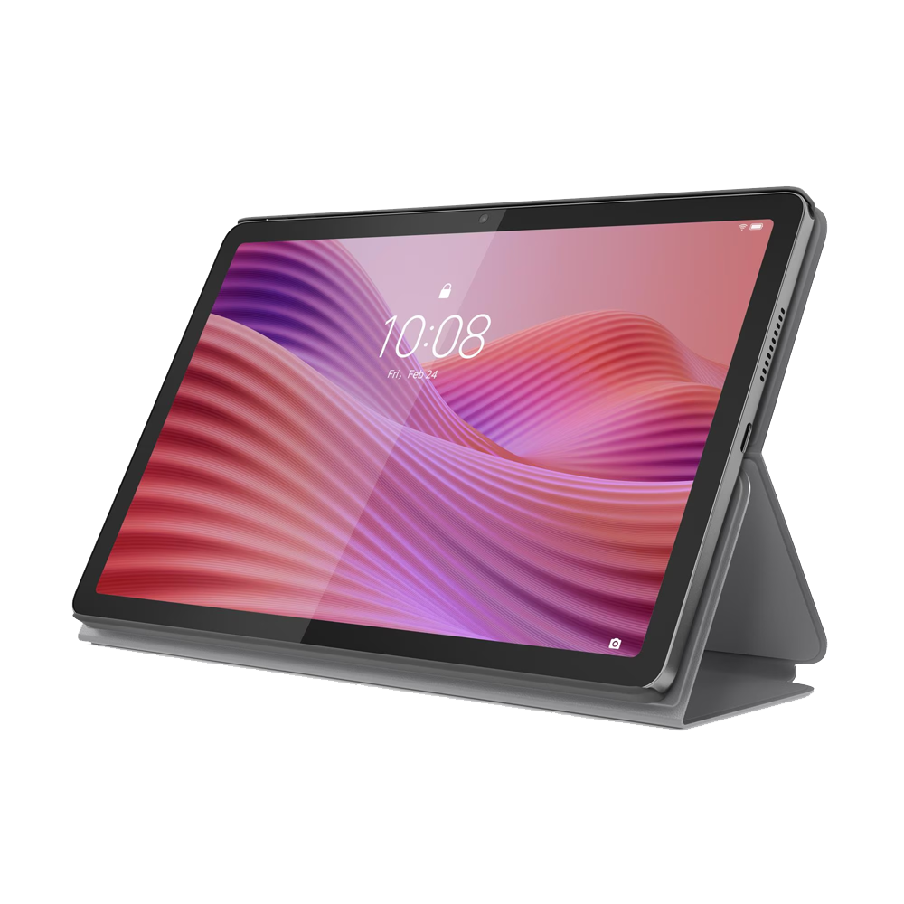 Lenovo Tab TB31XU (10.1 Inch - 4GB RAM - 128GB ROM - Nano SIM) With Clear Case - Luna Grey