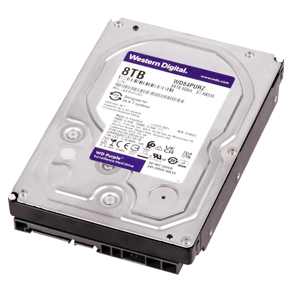 Western Digital Purple HDD WD84PURZ 8TB Western Digital Purple HDD WD84PURZ 8TB