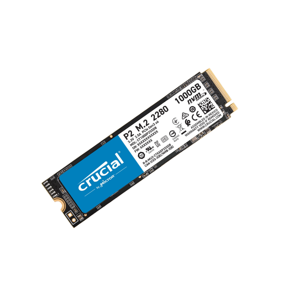 SSD M.2 NVME CRUCIAL P2 1T