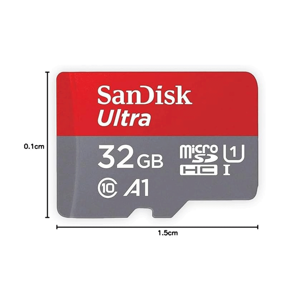 SanDisk Ultra 32GB Class 10 microSD Memory Card