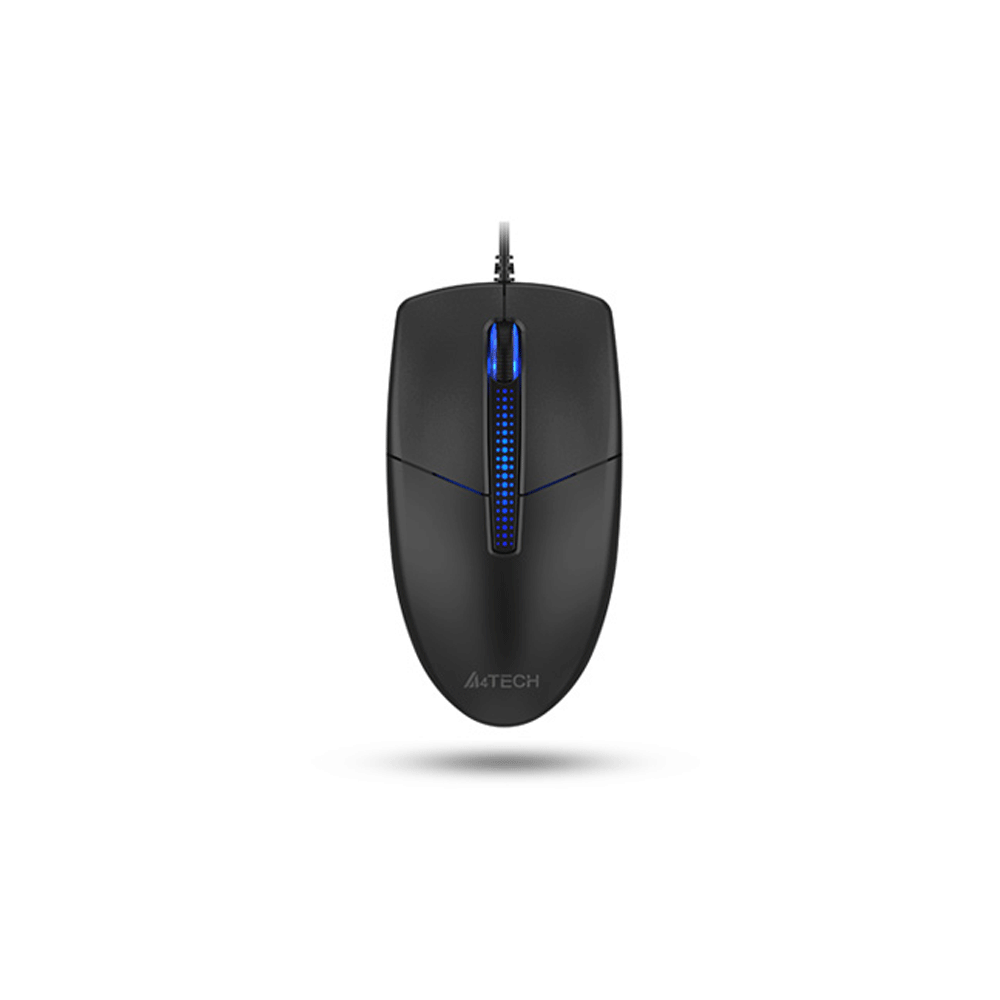 A4tech N-530S Wired Mouse - Black