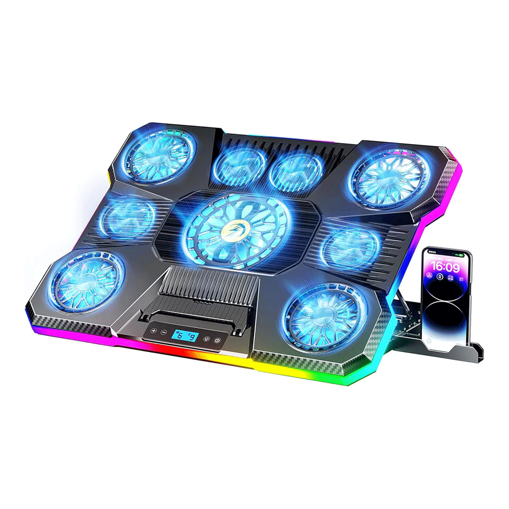 Gigamax Plus 2070 RGB Gaming Laptop Cooling Pad