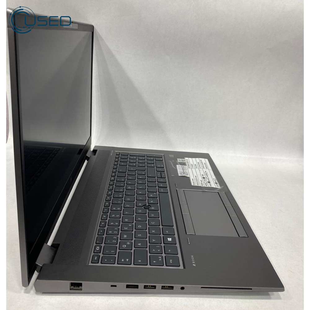 Laptop Used Workstation HP Zbook Fury 17 G7 (I7/10850H - 32G DDR4 - 512g M.2 NVMe - Quadro RTX 3000 6G DDR6 - Cam - 17.3 Inch)