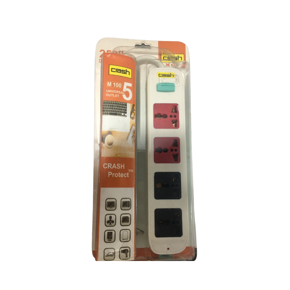 Power Strip 4Port Crash M100 1.5M
