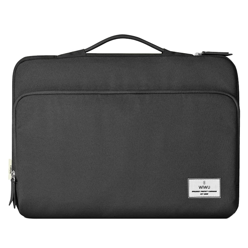 BAG LAPSHIRT WIWU ORA LAPTOP SLEEVE 16.2 INCH - BLACK — SHIKO