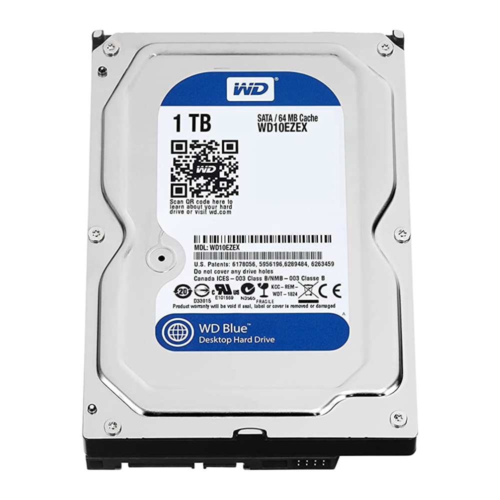 HDD Internal PC 3.5 Inch Western Digital Blue 1T