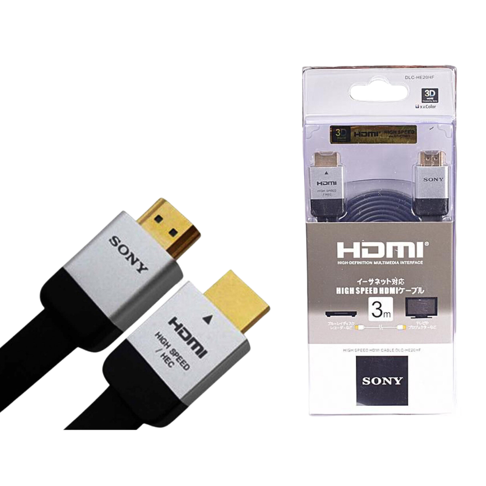 CABLE HDMI SONY 3M