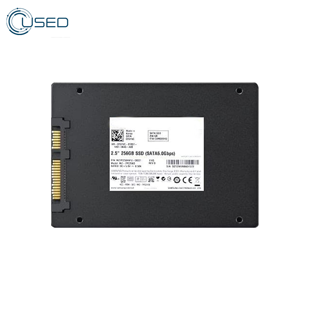 Samsung 256GB 2.5 Inch SATA SSD (Original Used)