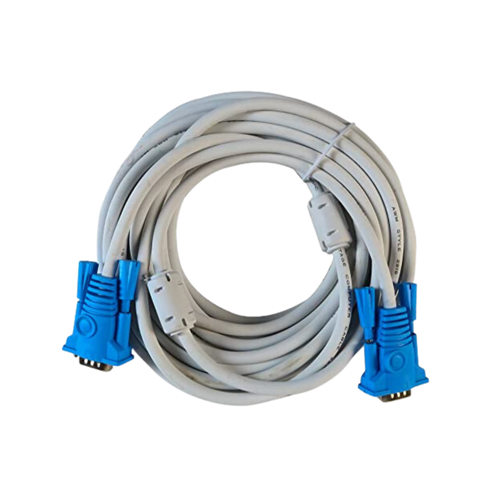 Cable Monitor Zero White 20M