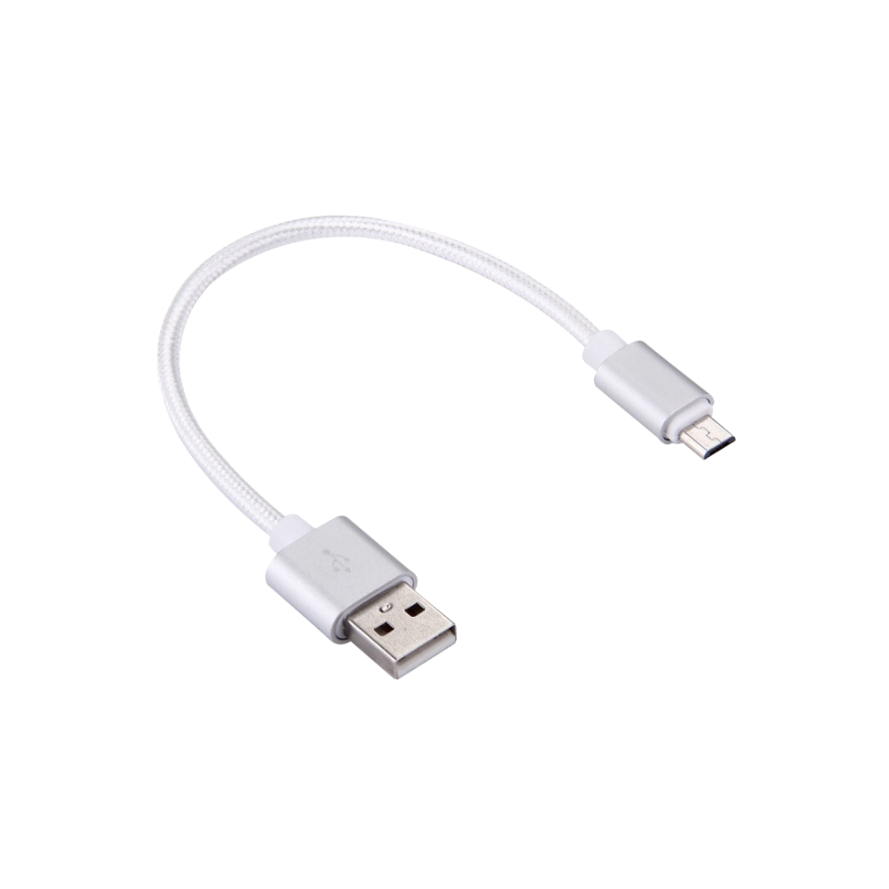 CABLE MICRO USB FOR POWER BANK 20CM