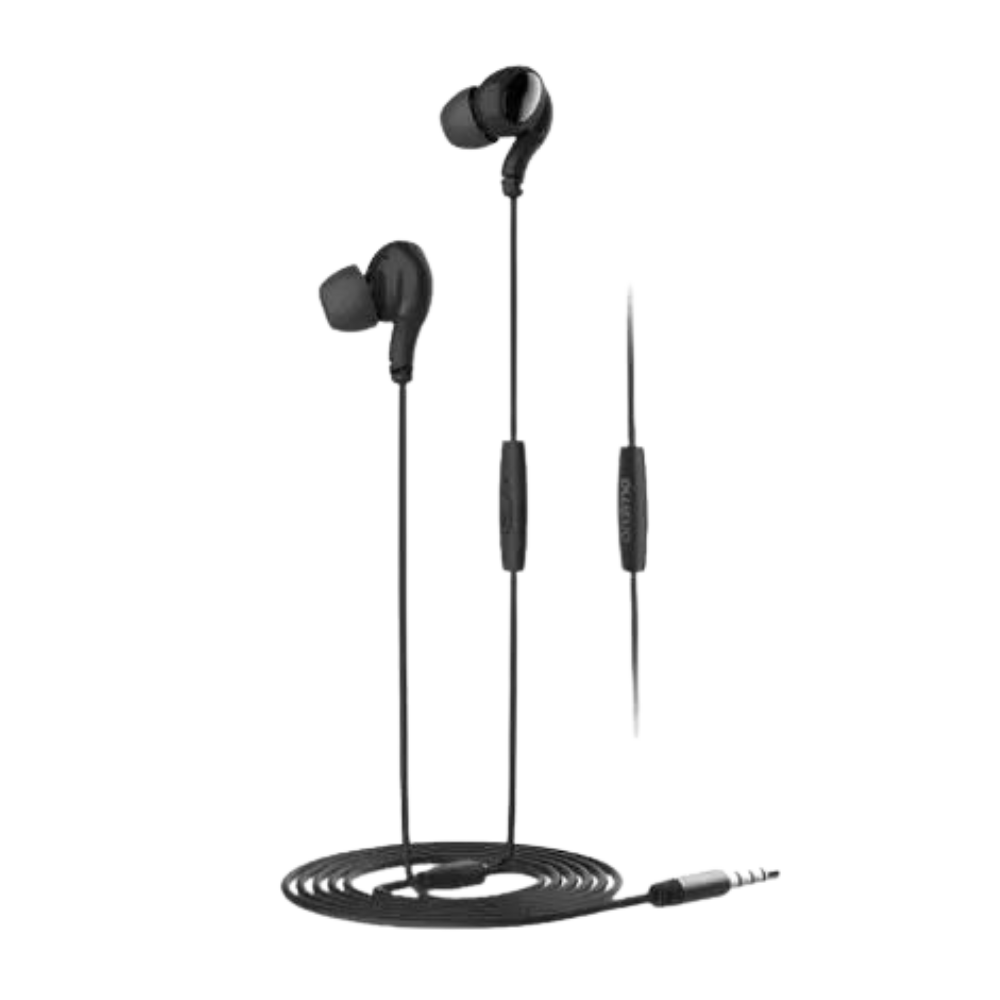 Earphone Wired Oraimo Halo2 OEP-E22 (3.5MM) - Black