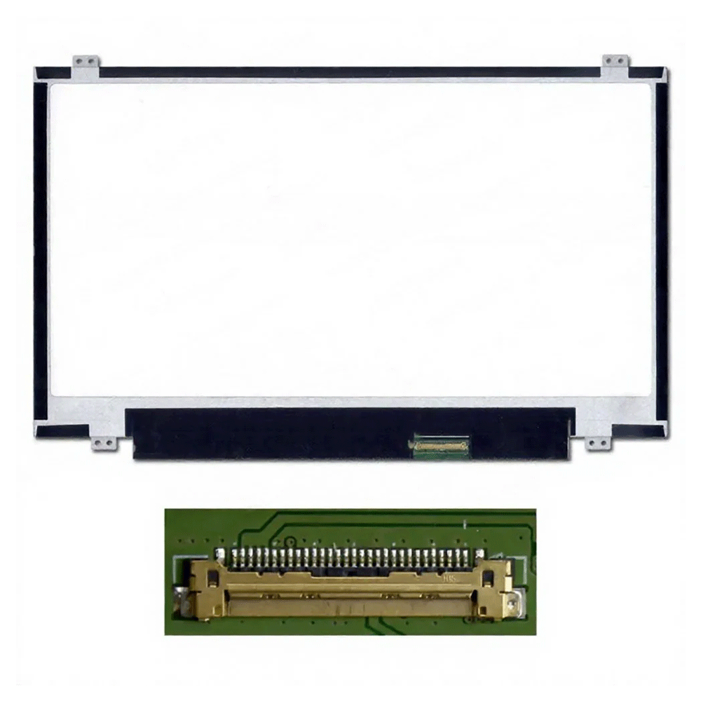 Monitor Laptop Led 14.0 Inch Slim Small Connection Frameless FHD Square Board/Back Board  (30 Pin)