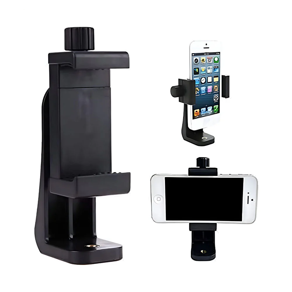 Selfie Stick & Tripod 360° Mount Plastic Phone Clamp With Lock