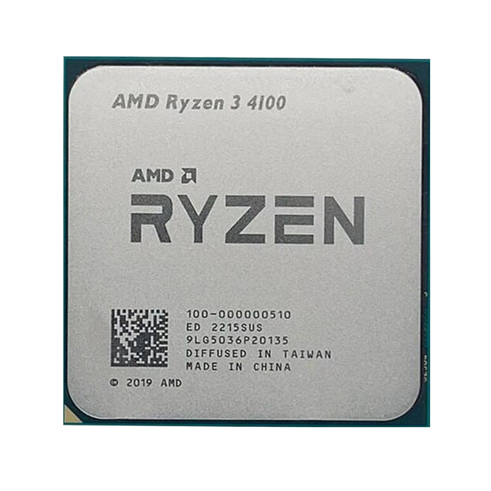 CPU AMD RYZEN 3 4100 4CORE (4.0GHZ/6MB) (AM4) TRAY+FAN