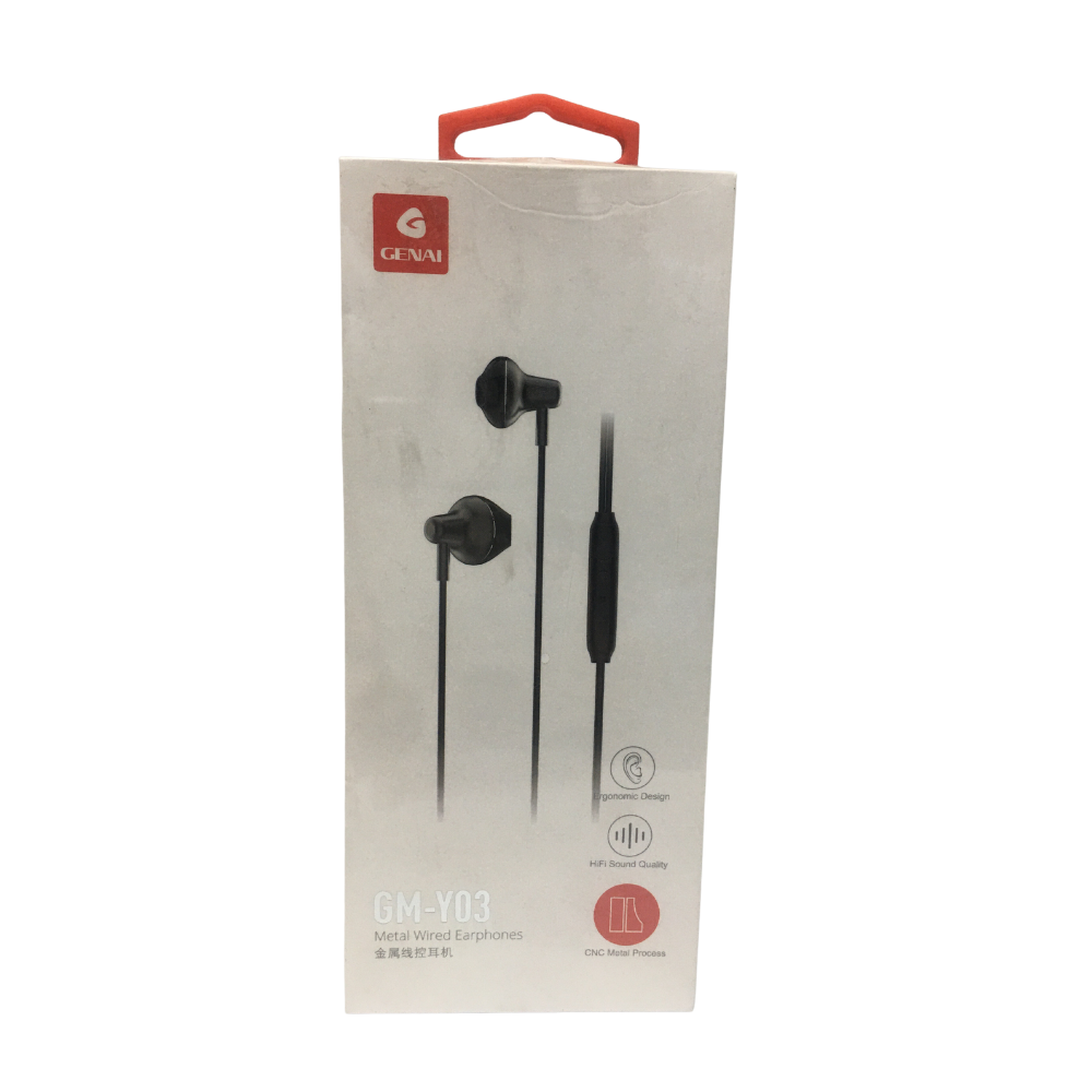 Earphone Wired Genai Gm-Y03