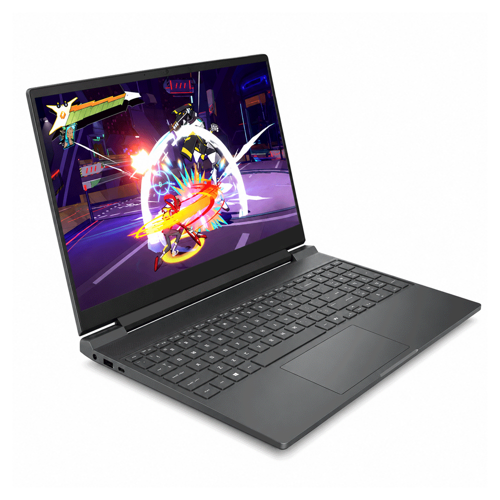 HP Victus 15-FA2392TX Gaming Laptop (Intel Core i7/13620H - 16GB DDR4 - 512GB M.2 NVMe - Nvidia RTX 4050 6GB DDR6 - 15.6 Inch FHD IPS 144Hz) - Mica Silver