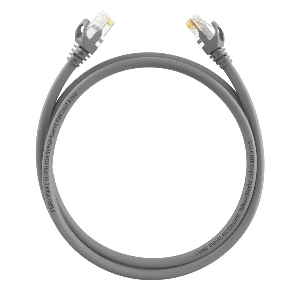Hikvision DS-1NP6UEC0 Cat6 Network Cable 3m - Gray