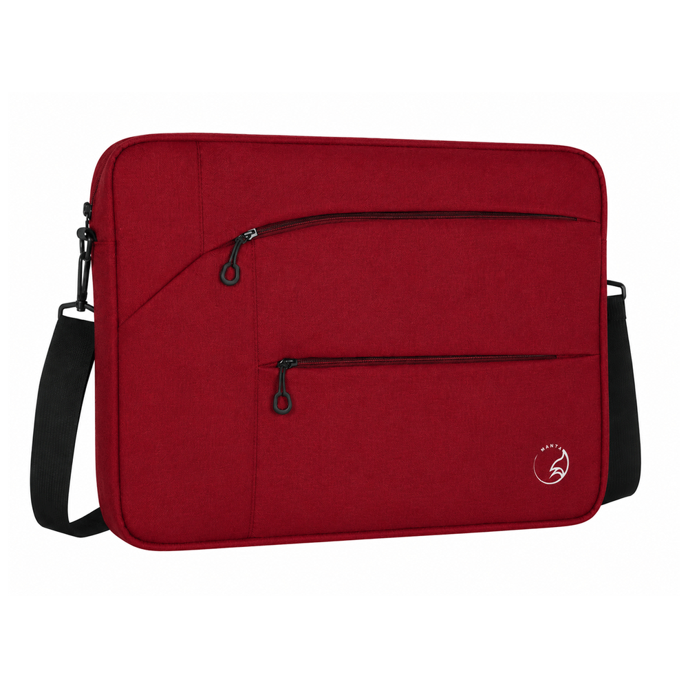 Manta Ray S501 15.6 Inch Laptop Shoulder Bag - Red
