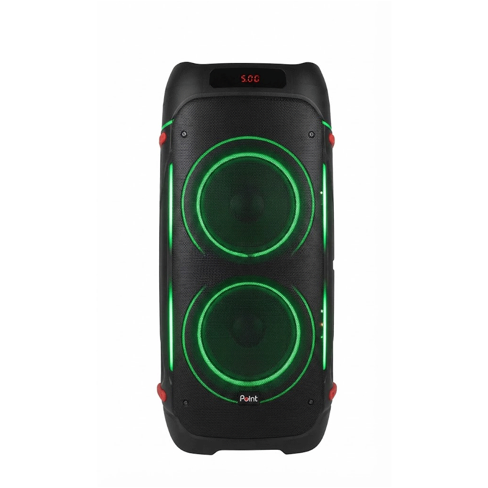 Point PT-8500 8-Inchx2 Portable Party Speaker
