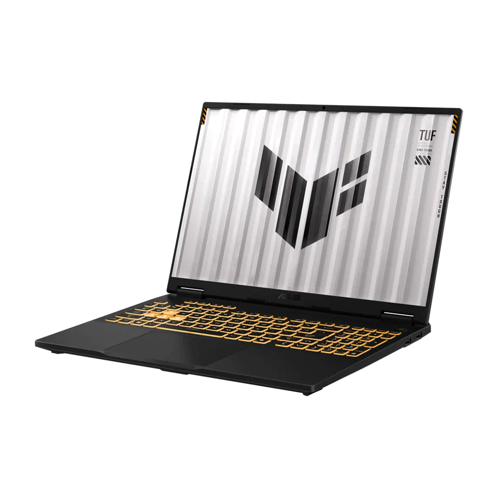 ASUS TUF Gaming F16 FX608JMI-TU657W Laptop (Intel Core i7 14650HX - 16GB DDR5 - 512GB M.2 NVMe  - Nvidia RTX 5060 8GB - 16.0 Inch WUXGA IPS 144Hz - Win11) - Jaeger Gray