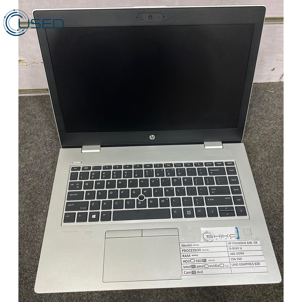 Laptop Used HP ProBook 640 G5 (I5/8365U - 16G DDR4 - 256G SSD - Intel UHD Graphics 620 - Cam - 14.0 Inch)