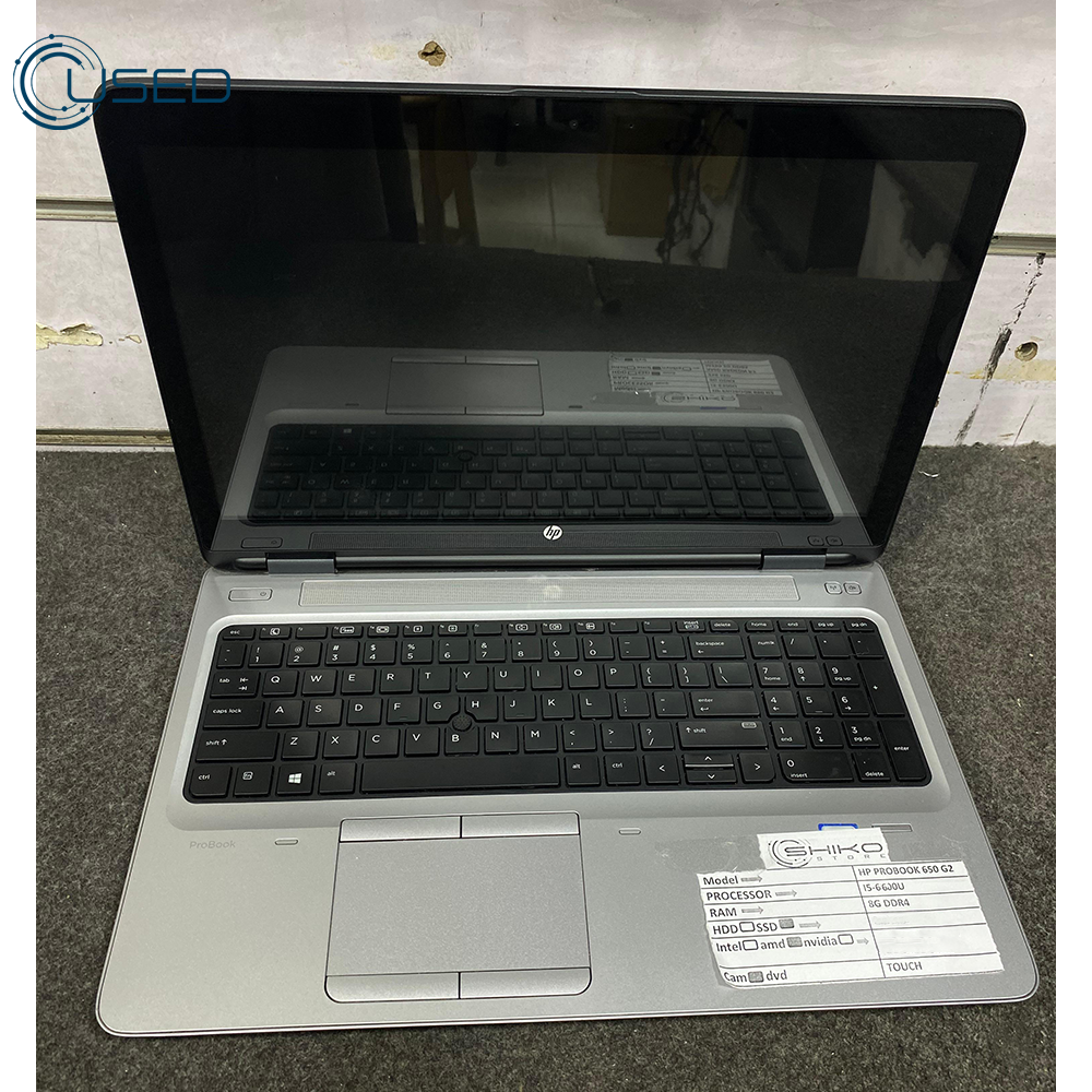 Laptop Used HP ProBook 650 G2 (I7/6600U - 8G DDR4 - 360G SSD - Intel HD Graphics 520 - DVD - Cam - 15.6 Inch)