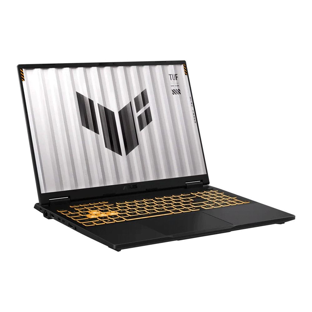 ASUS TUF Gaming F16 FX608JMI-TU657W Laptop (Intel Core i7 14650HX - 16GB DDR5 - 512GB M.2 NVMe  - Nvidia RTX 5060 8GB - 16.0 Inch WUXGA IPS 144Hz - Win11) - Jaeger Gray