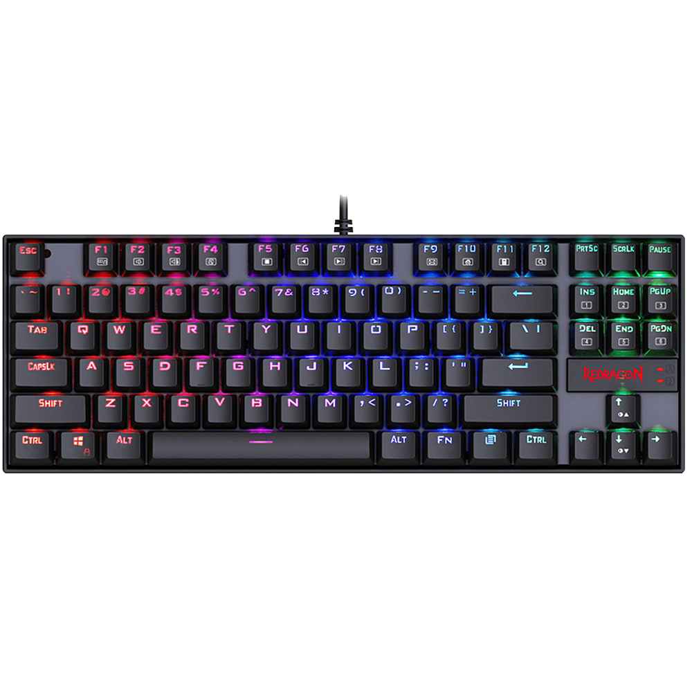 Keyboard Usb Mechanical Redragon Kumara K552-Kb Rgb